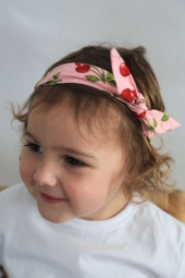 Pink Cherry Baby Headband